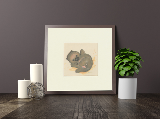 Wombat Print