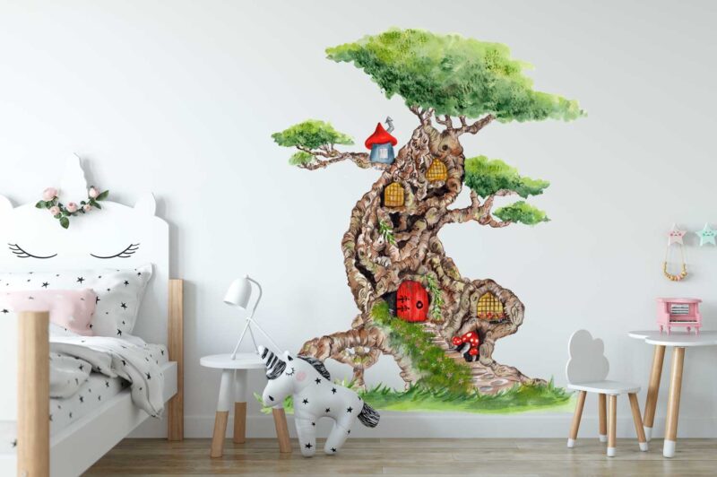 Enchanted Tree Removable Fabric Wall Sticker