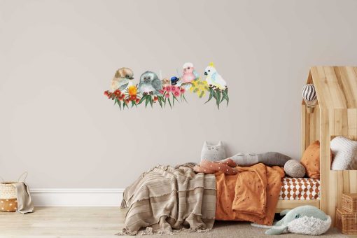 Flora and Feathers Branch Wall Sticker