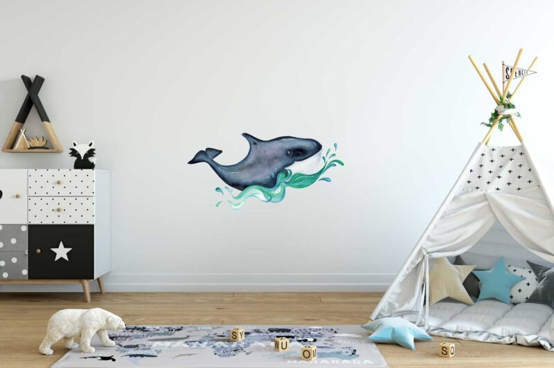 Whale Wall Sticker