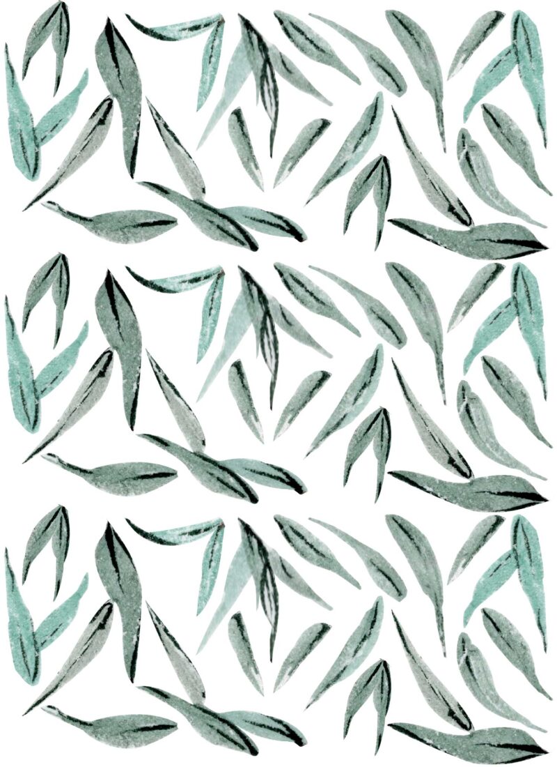 Extra Leaves for Gum Tree Wall Sticker