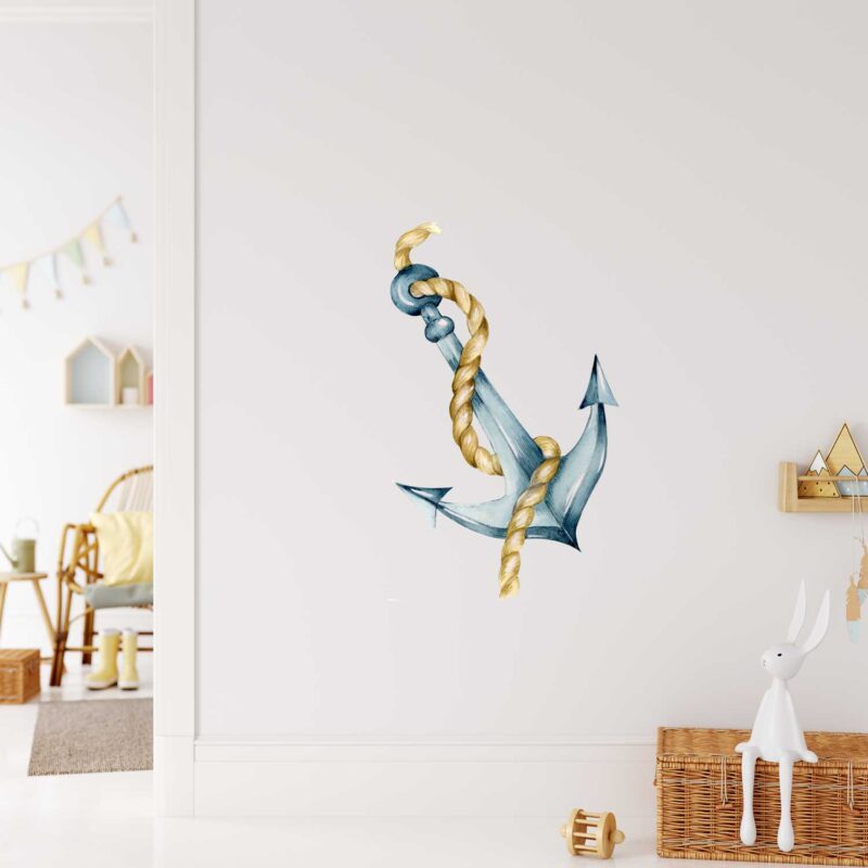 Anchor Removable Fabric Wall Sticker