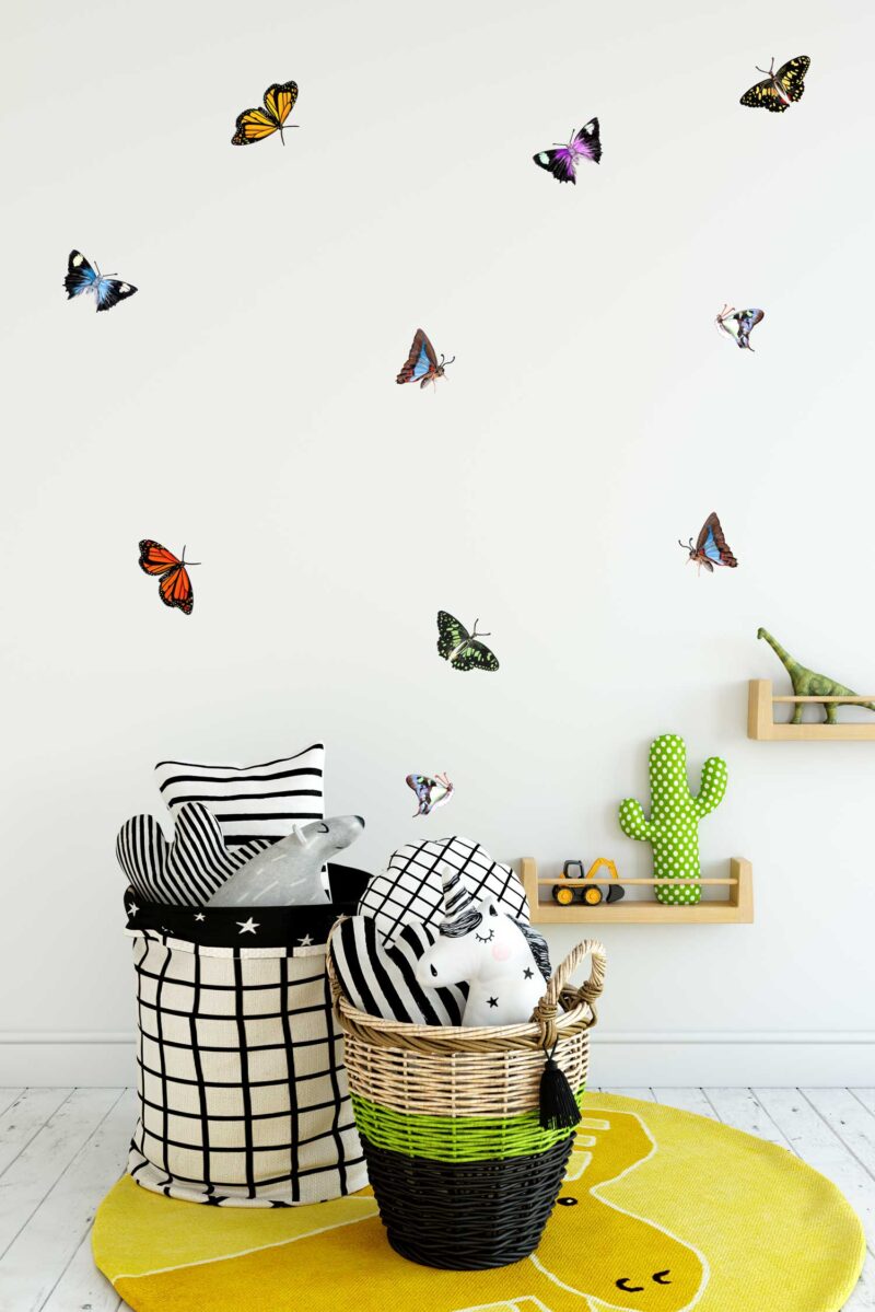 Mixed Butterfly Wall Decal Pack