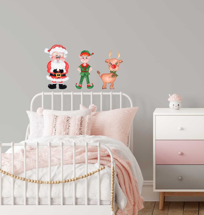 Christmas Pals Mini Wall Decal Pack
