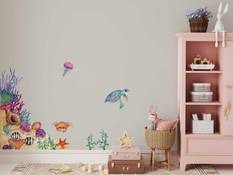 Under the Sea Wall Decal Half Pack